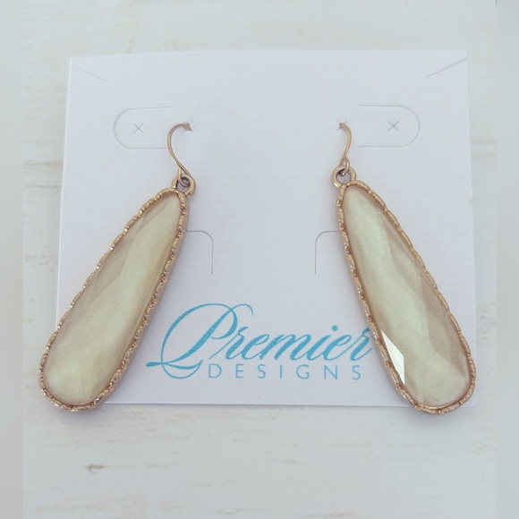 Too Faced Full Size Cosmic Crush & Premier Design Jeweled Drop Earrings - Picture 3 of 7